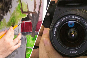 painting and photography